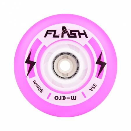 Колёса светящиеся MICRO Flash (4 шт) - Purple