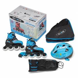 MICRO skate Combo Blue (шлем+защита+сумка)