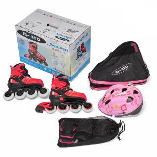 MICRO skate Combo Red (шлем+защита+сумка)